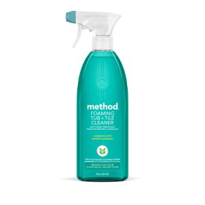 foaming tub + tile cleaner - eucalyptus mint, 28 fl oz