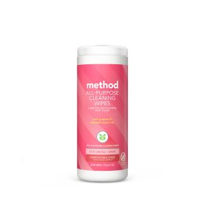 all-purpose cleaning wipes - pink grapefruit, 30 ct