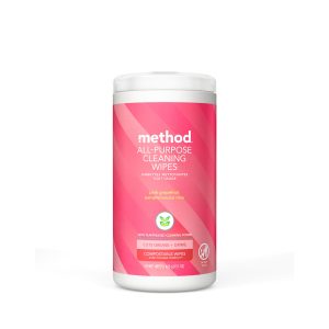 all-purpose cleaning wipes - pink grapefruit, 70 ct