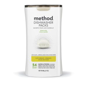 dishwasher packs - lemon mint, 54 ct
