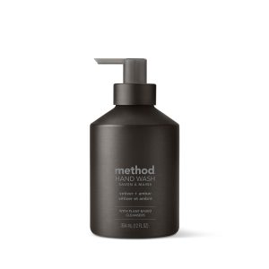 gel hand wash - vetiver + amber, 12 fl oz