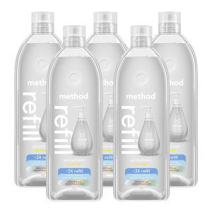 sweet water gel hand wash refill 5-count bundle, 170 fl oz