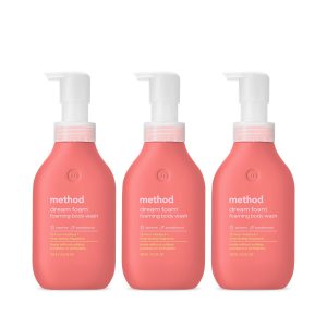 dream foam foaming body wash 3-ct bundle, 40.5 oz
