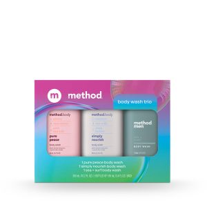 travel-sized gift set body wash trio, 10.2 oz