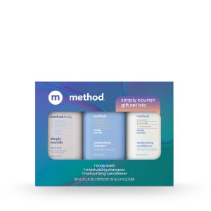 travel-sized gift set trio - simply nourish, 10.2 oz