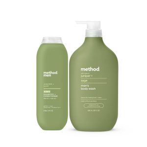 juniper + sage shower duo