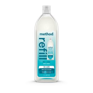 super shine liquid dish soap refill - dewy daze, 48 fl oz
