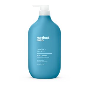 body wash - glacier + granite, 28 fl oz