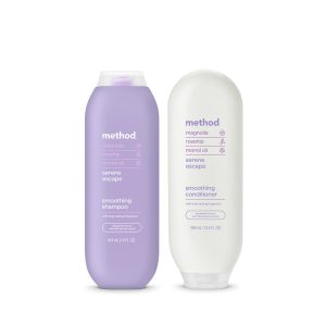 smoothing shampoo + conditioner bundle, 27.5 oz